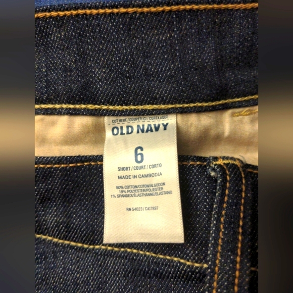 LOT 2: Old Navy DIVA 6 Dark Denim NEW MidRise Jeans & Sweetheart Jeans - Picture 2 of 4